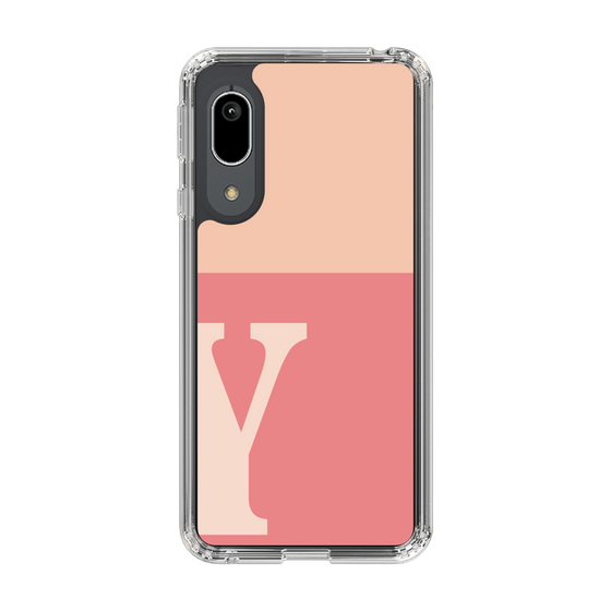 Slim Protection Case［ Original - initial two tone - Y pink ］