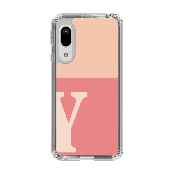 Slim Protection Case［ Original - initial two tone - Y pink ］