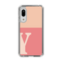 Slim Protection Case［ Original - initial two tone - Y pink ］