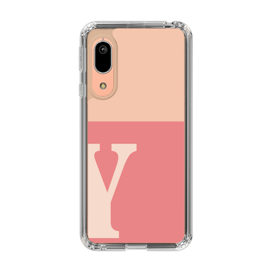 Slim Protection Case［ Original - initial two tone - Y pink ］
