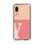 Slim Protection Case［ Original - initial two tone - Y pink ］