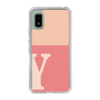 Slim Protection Case［ Original - initial two tone - Y pink ］