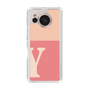 Slim Protection Case［ Original - initial two tone - Y pink ］