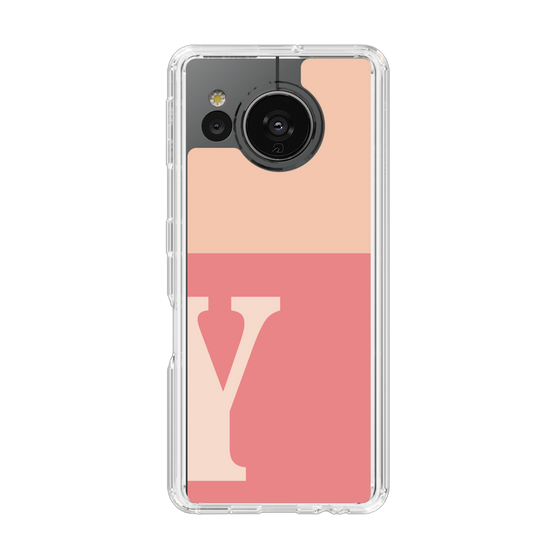 Slim Protection Case［ Original - initial two tone - Y pink ］