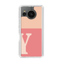 Slim Protection Case［ Original - initial two tone - Y pink ］