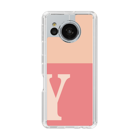 Slim Protection Case［ Original - initial two tone - Y pink ］