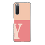 Slim Protection Case［ Original - initial two tone - Y pink ］
