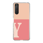 Slim Protection Case［ Original - initial two tone - Y pink ］