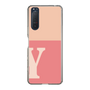 Slim Protection Case［ Original - initial two tone - Y pink ］