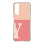 Slim Protection Case［ Original - initial two tone - Y pink ］