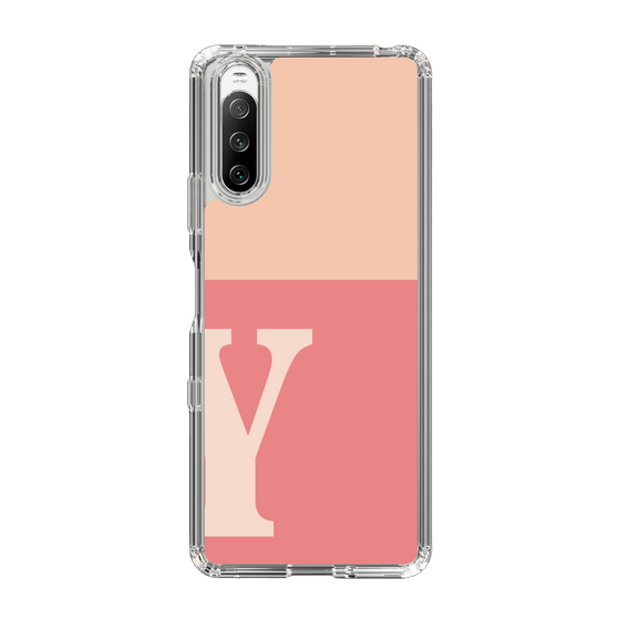 Slim Protection Case［ Original - initial two tone - Y pink ］