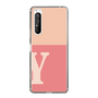 Slim Protection Case［ Original - initial two tone - Y pink ］