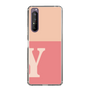 Slim Protection Case［ Original - initial two tone - Y pink ］