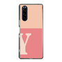 Slim Protection Case［ Original - initial two tone - Y pink ］