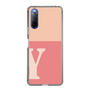 Slim Protection Case［ Original - initial two tone - Y pink ］