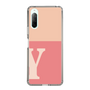 Slim Protection Case［ Original - initial two tone - Y pink ］