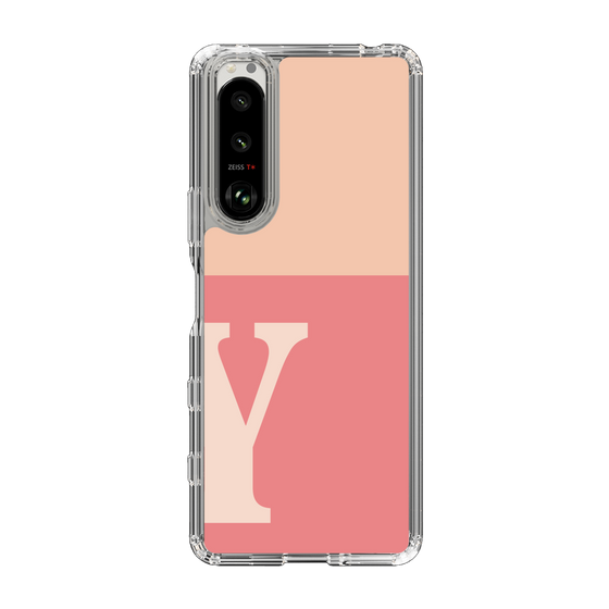 Slim Protection Case［ Original - initial two tone - Y pink ］