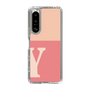 Slim Protection Case［ Original - initial two tone - Y pink ］