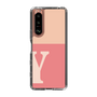 Slim Protection Case［ Original - initial two tone - Y pink ］