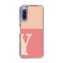 Slim Protection Case［ Original - initial two tone - Y pink ］