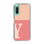 Slim Protection Case［ Original - initial two tone - Y pink ］