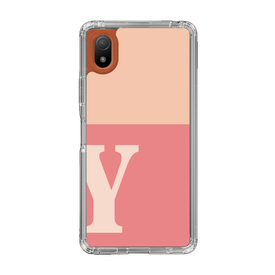 Slim Protection Case［ Original - initial two tone - Y pink ］