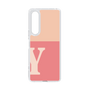 Slim Protection Case［ Original - initial two tone - Y pink ］