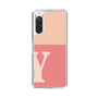 Slim Protection Case［ Original - initial two tone - Y pink ］