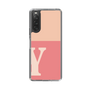 Slim Protection Case［ Original - initial two tone - Y pink ］