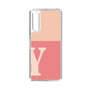 Slim Protection Case［ Original - initial two tone - Y pink ］