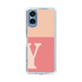 Slim Protection Case［ Original - initial two tone - Y pink ］