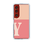 Slim Protection Case［ Original - initial two tone - Y pink ］