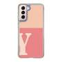 Slim Protection Case［ Original - initial two tone - Y pink ］