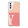 Slim Protection Case［ Original - initial two tone - Y pink ］