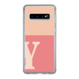 Slim Protection Case［ Original - initial two tone - Y pink ］