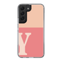 Slim Protection Case［ Original - initial two tone - Y pink ］