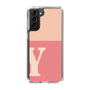 Slim Protection Case［ Original - initial two tone - Y pink ］