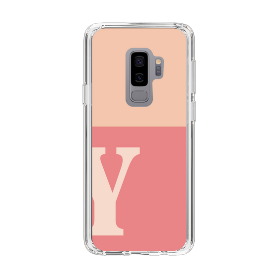 Slim Protection Case［ Original - initial two tone - Y pink ］