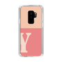 Slim Protection Case［ Original - initial two tone - Y pink ］