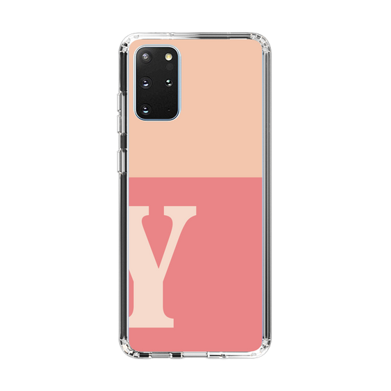 Slim Protection Case［ Original - initial two tone - Y pink ］