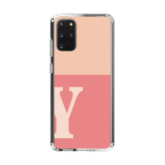 Slim Protection Case［ Original - initial two tone - Y pink ］