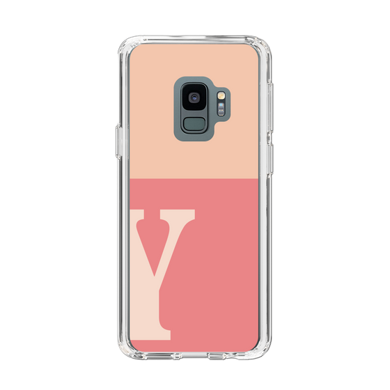 Slim Protection Case［ Original - initial two tone - Y pink ］