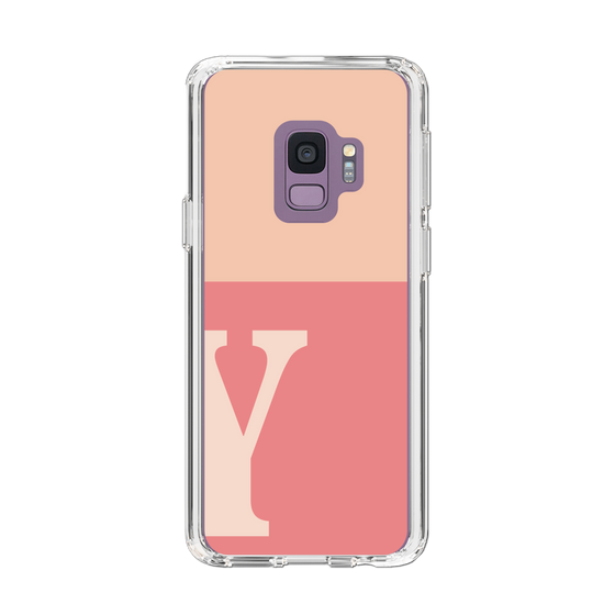 Slim Protection Case［ Original - initial two tone - Y pink ］