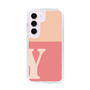 Slim Protection Case［ Original - initial two tone - Y pink ］