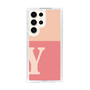 Slim Protection Case［ Original - initial two tone - Y pink ］