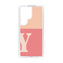 Slim Protection Case［ Original - initial two tone - Y pink ］