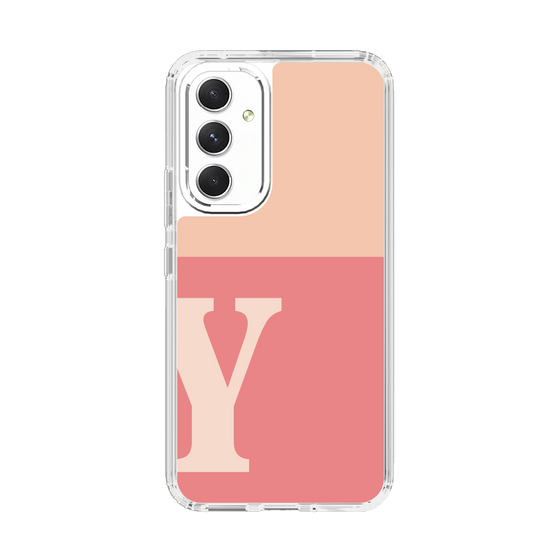 Slim Protection Case［ Original - initial two tone - Y pink ］