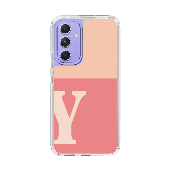 Slim Protection Case［ Original - initial two tone - Y pink ］