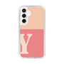 Slim Protection Case［ Original - initial two tone - Y pink ］