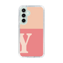 Slim Protection Case［ Original - initial two tone - Y pink ］